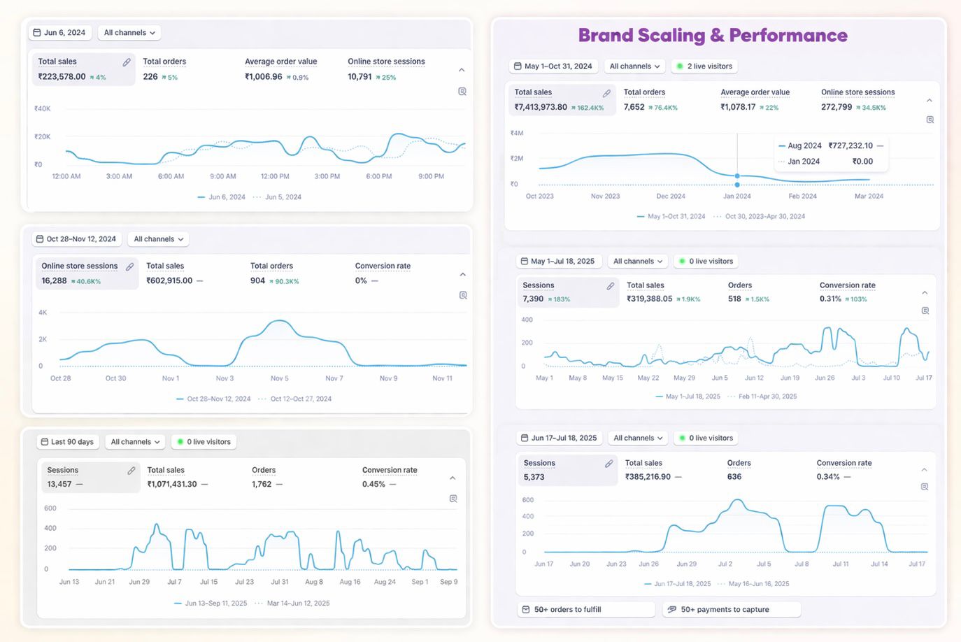 Brand Scaling & Performance Dashboard